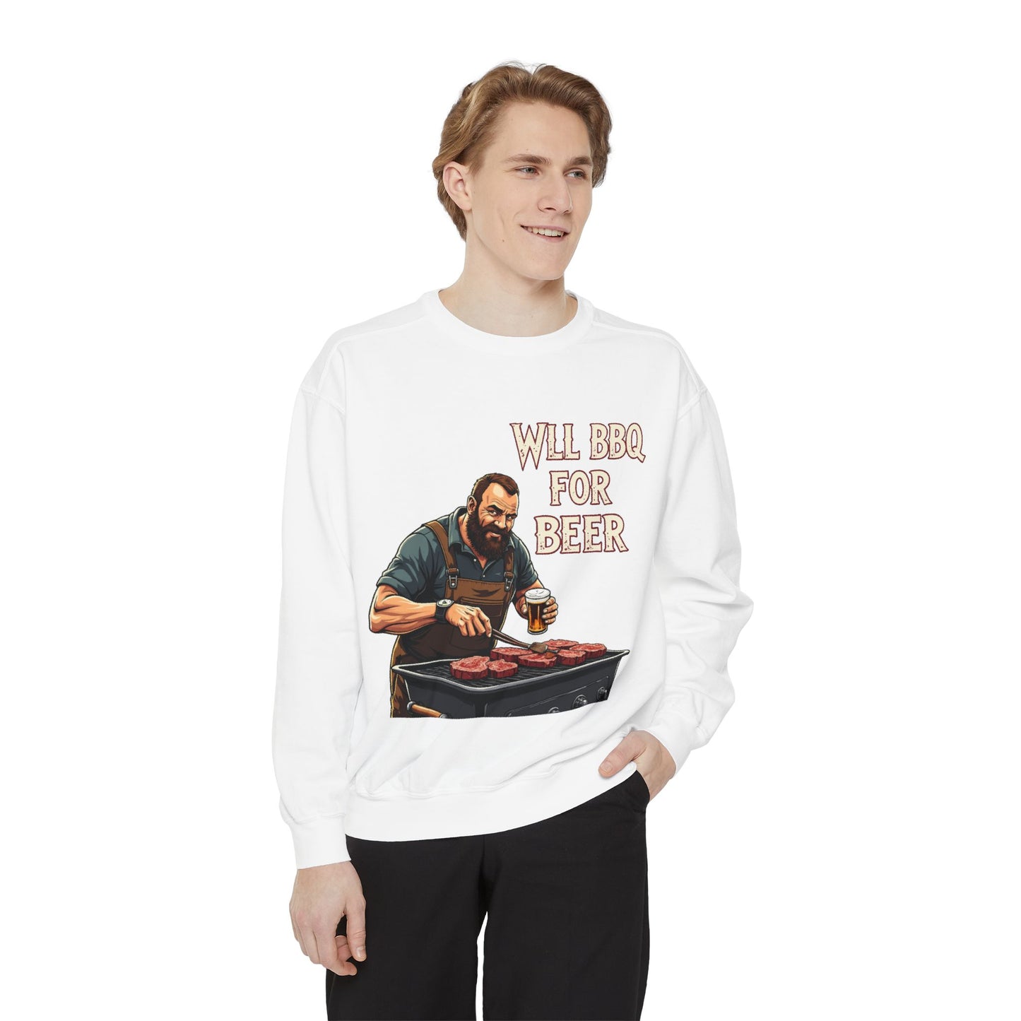 Unisex Garment-Dyed Sweatshirt