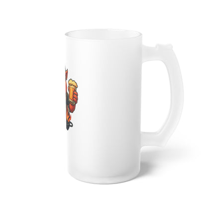 Frosted Glass Beer Mug