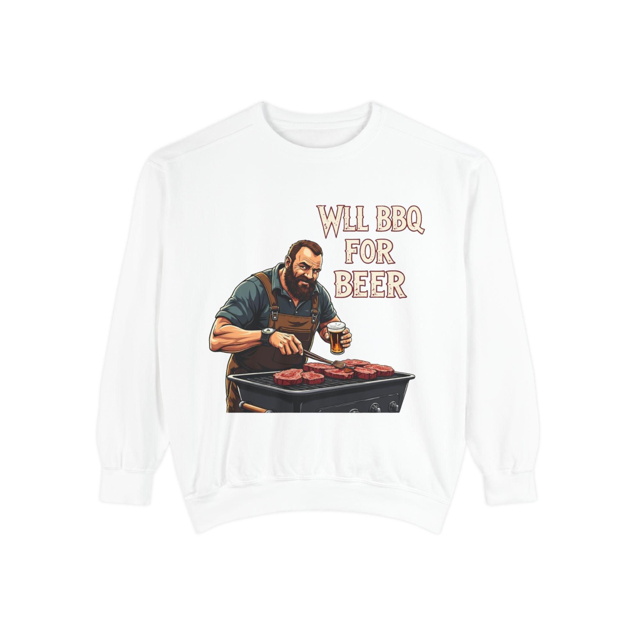Unisex Garment-Dyed Sweatshirt