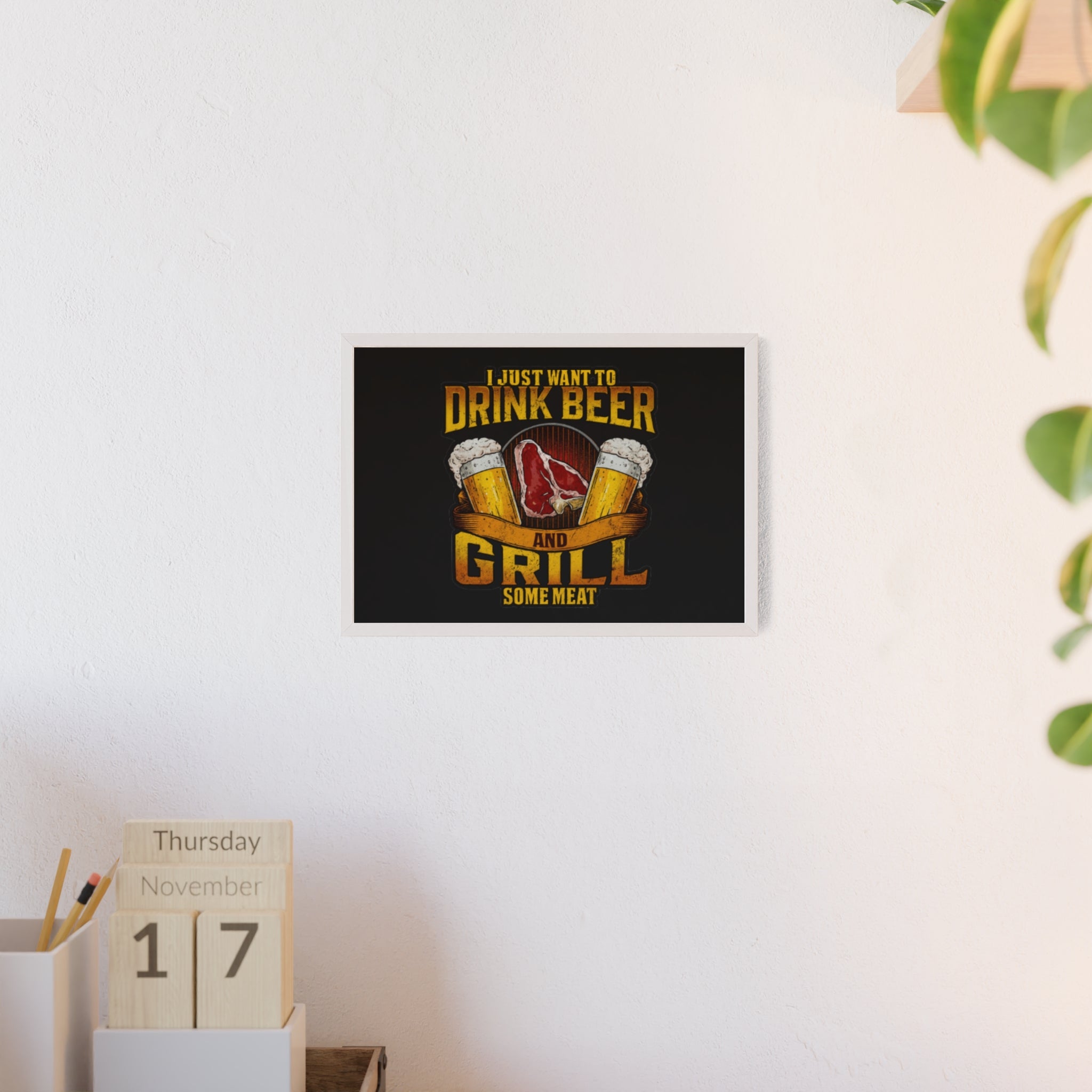 Posters with Wooden Frame