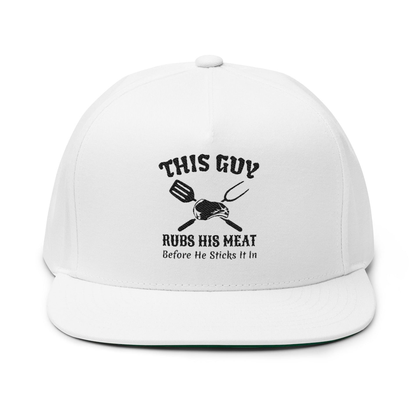 Flat Bill Cap (Embroidery)