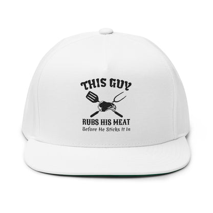 Flat Bill Cap (Embroidery)