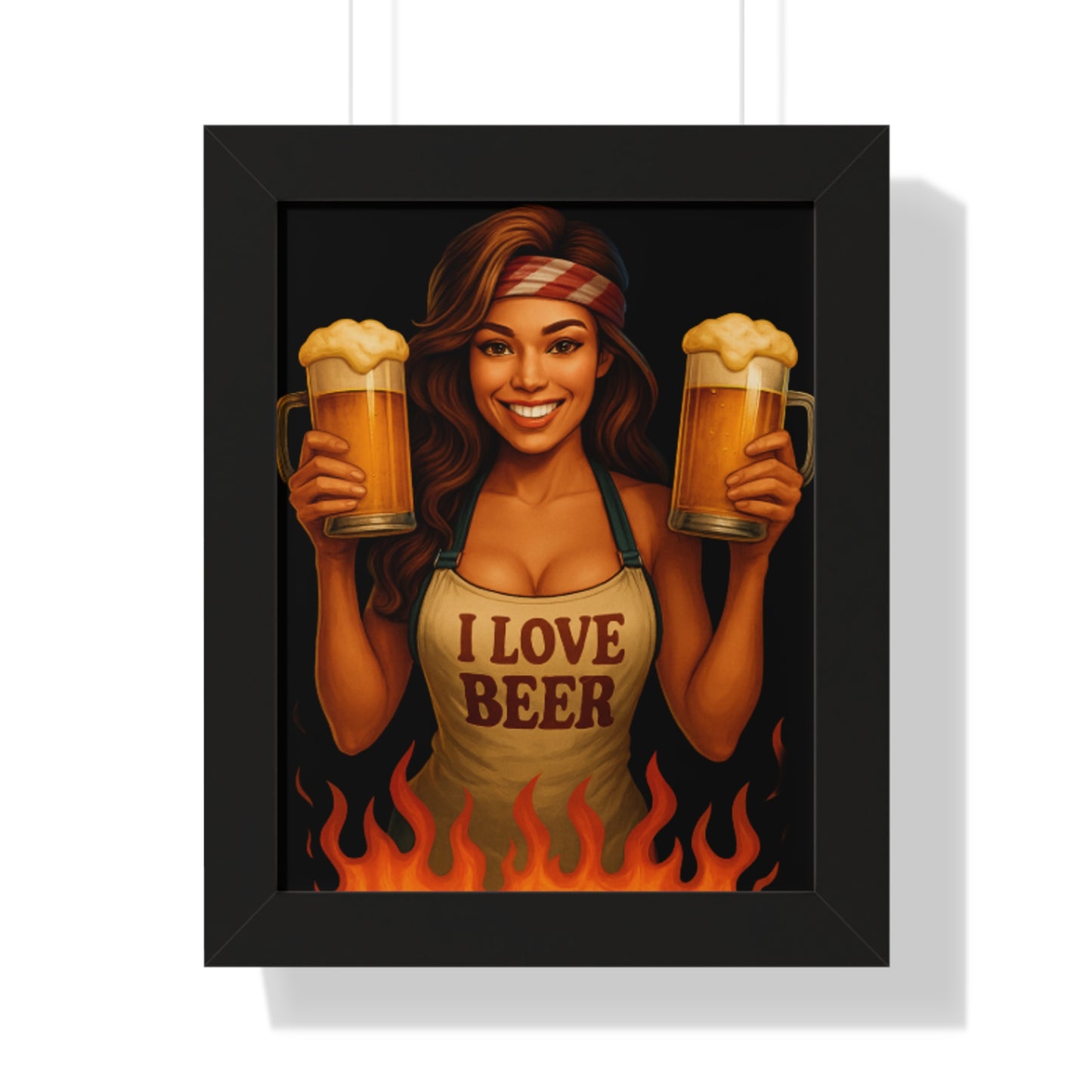 Framed Vertical Poster