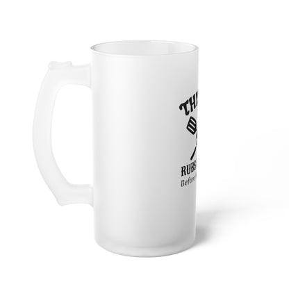Frosted Glass Beer Mug