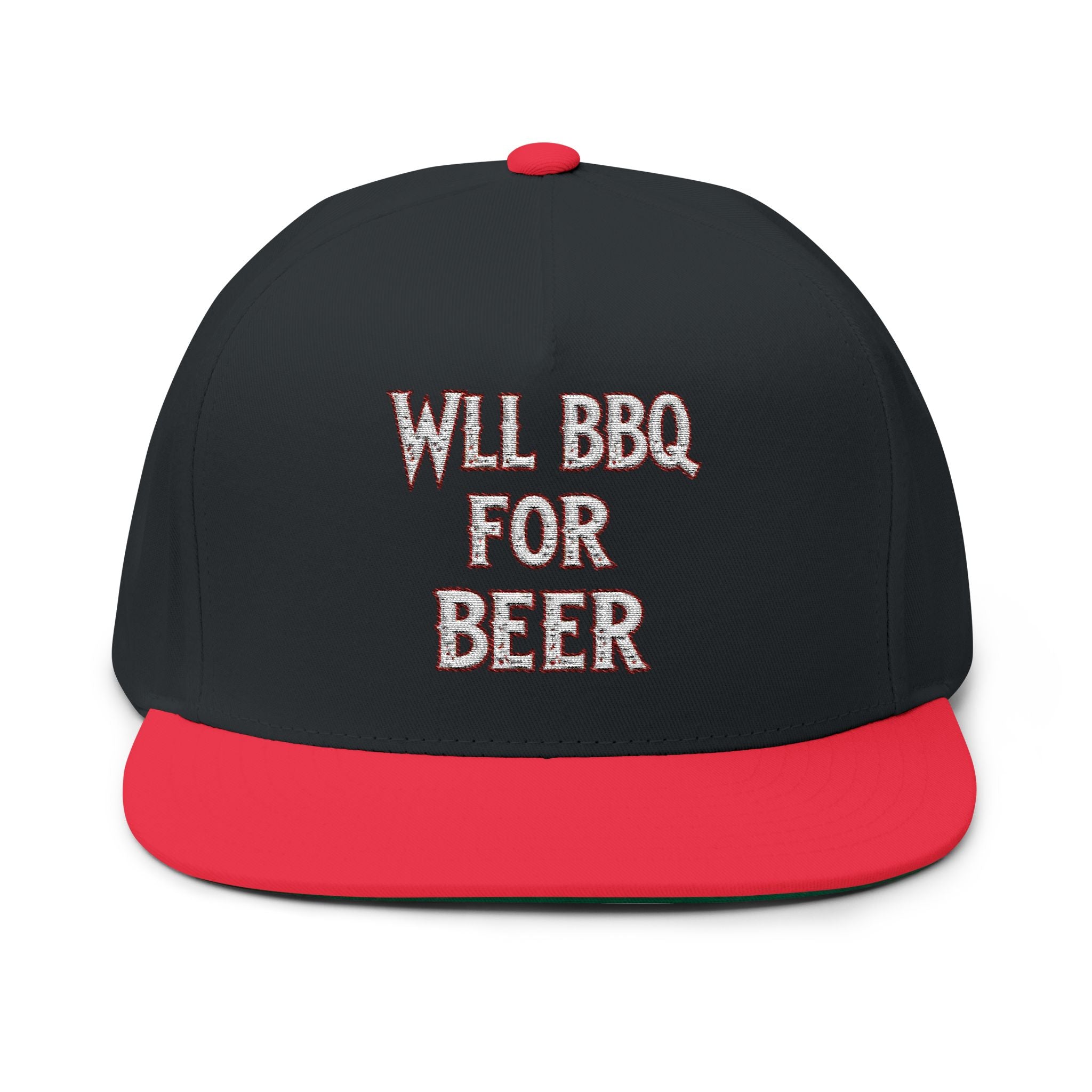 Flat Bill Cap (Embroidery)