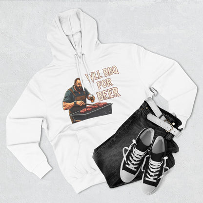 Three-Panel Fleece Hoodie