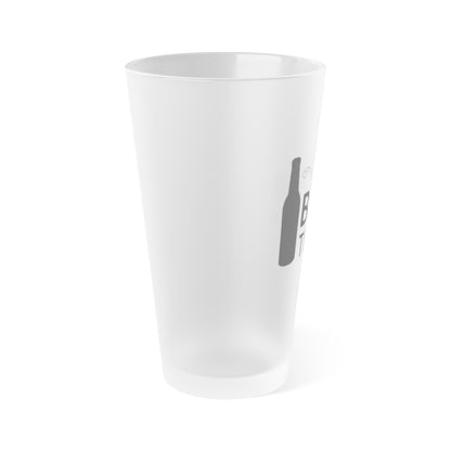 Frosted Pint Glass, 16oz