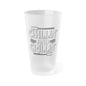 Frosted Pint Glass, 16oz