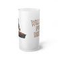 Frosted Glass Beer Mug