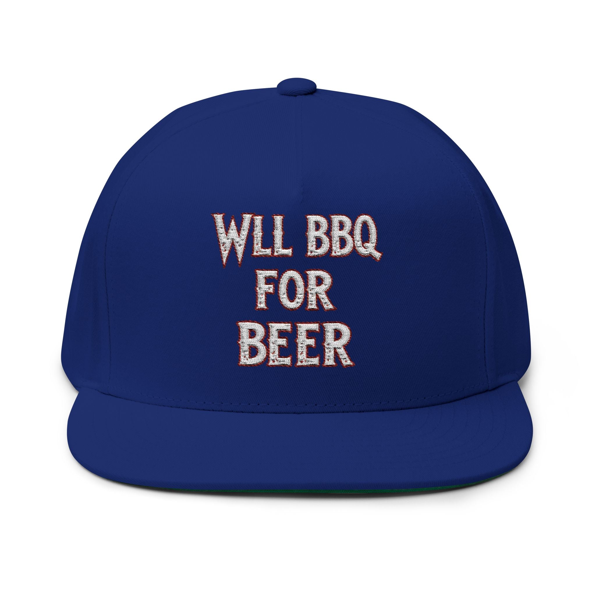 Flat Bill Cap (Embroidery)