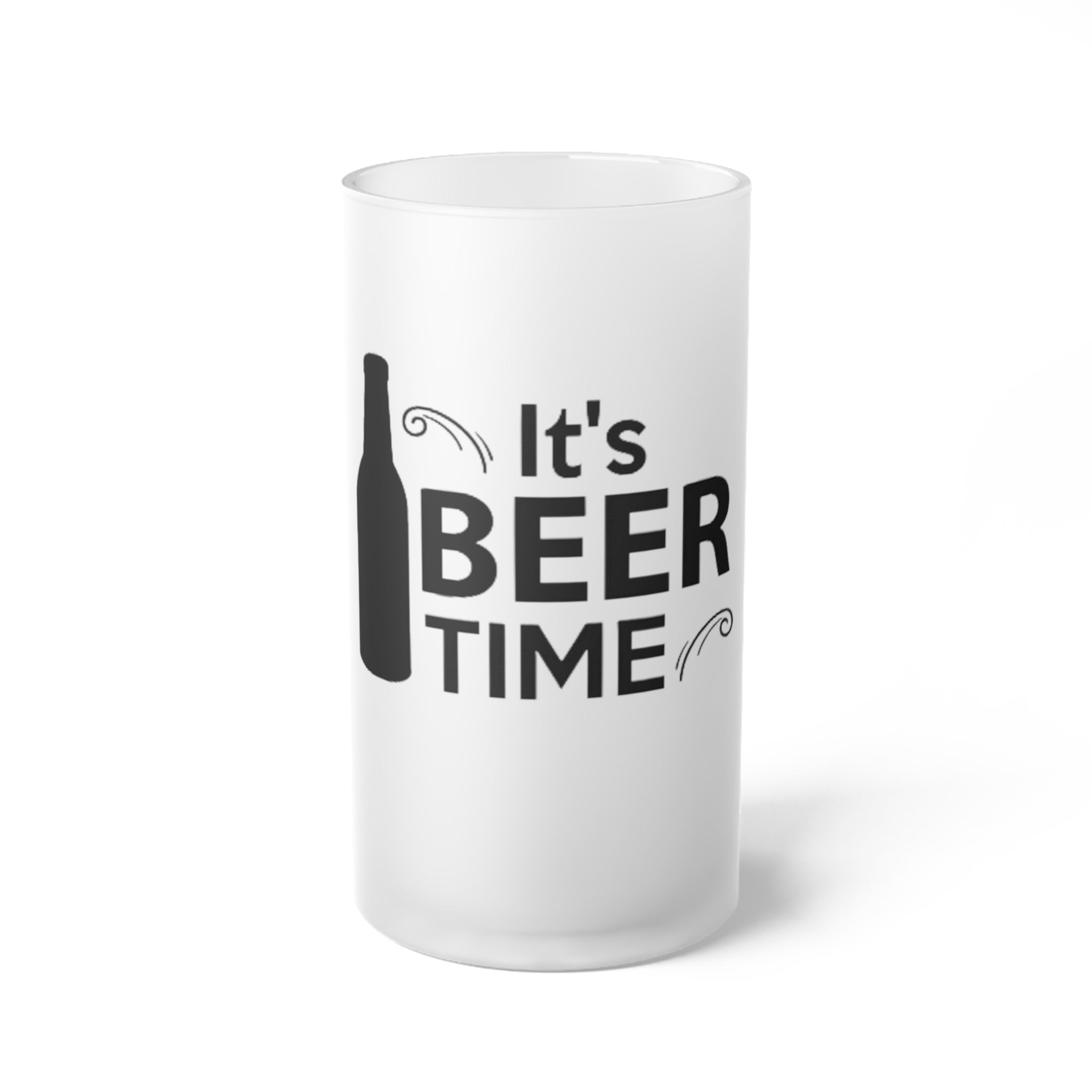 Frosted Glass Beer Mug