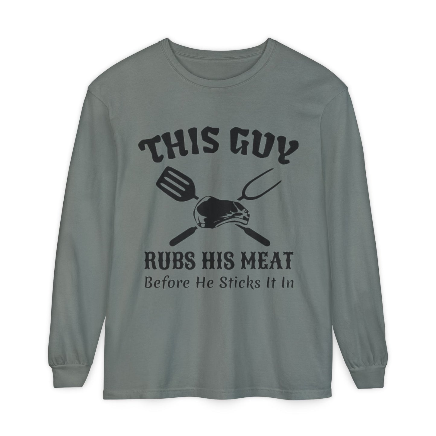 Unisex Garment-dyed Long Sleeve T-Shirt