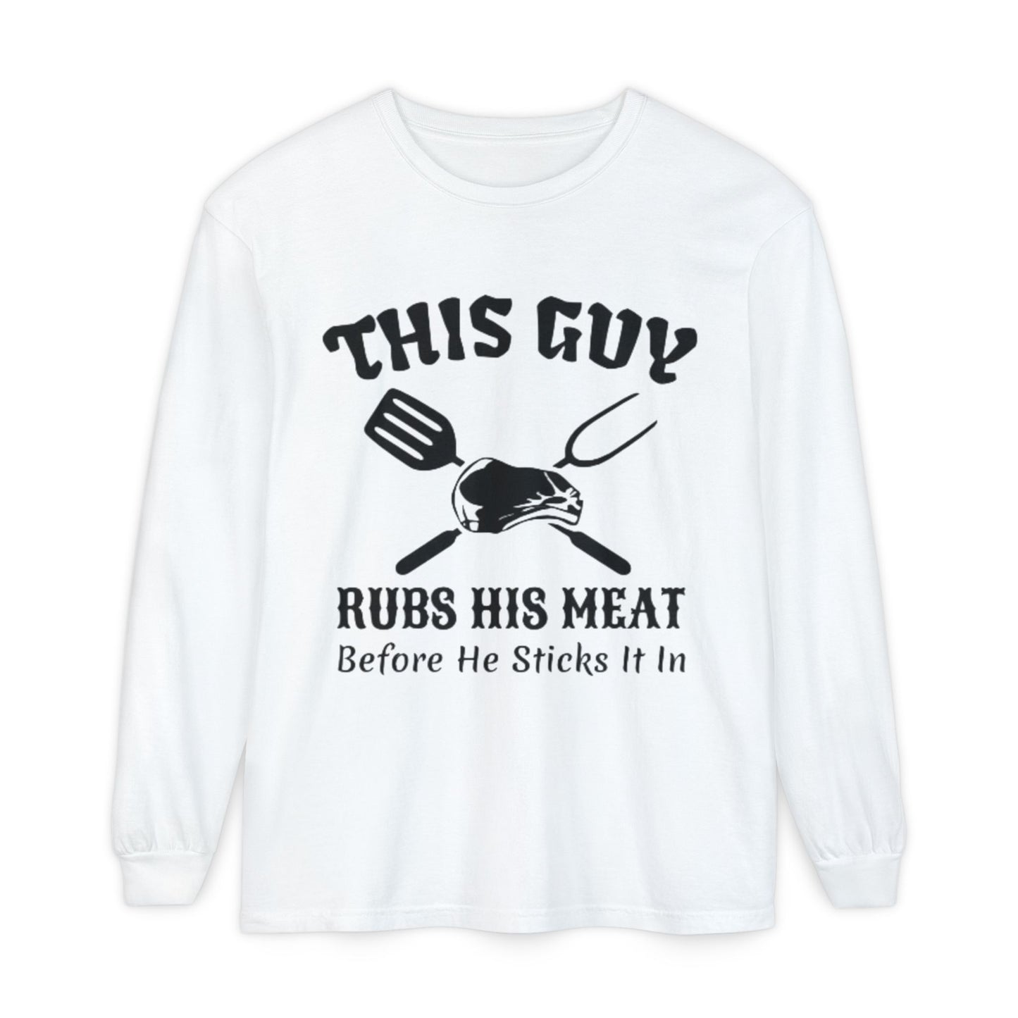 Unisex Garment-dyed Long Sleeve T-Shirt