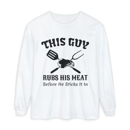 Unisex Garment-dyed Long Sleeve T-Shirt