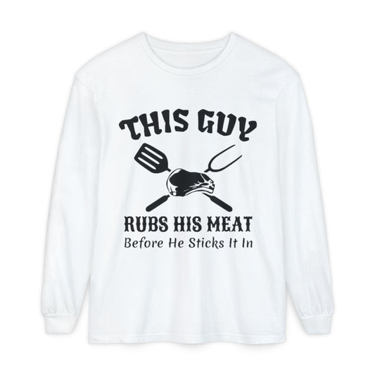 Unisex Garment-dyed Long Sleeve T-Shirt