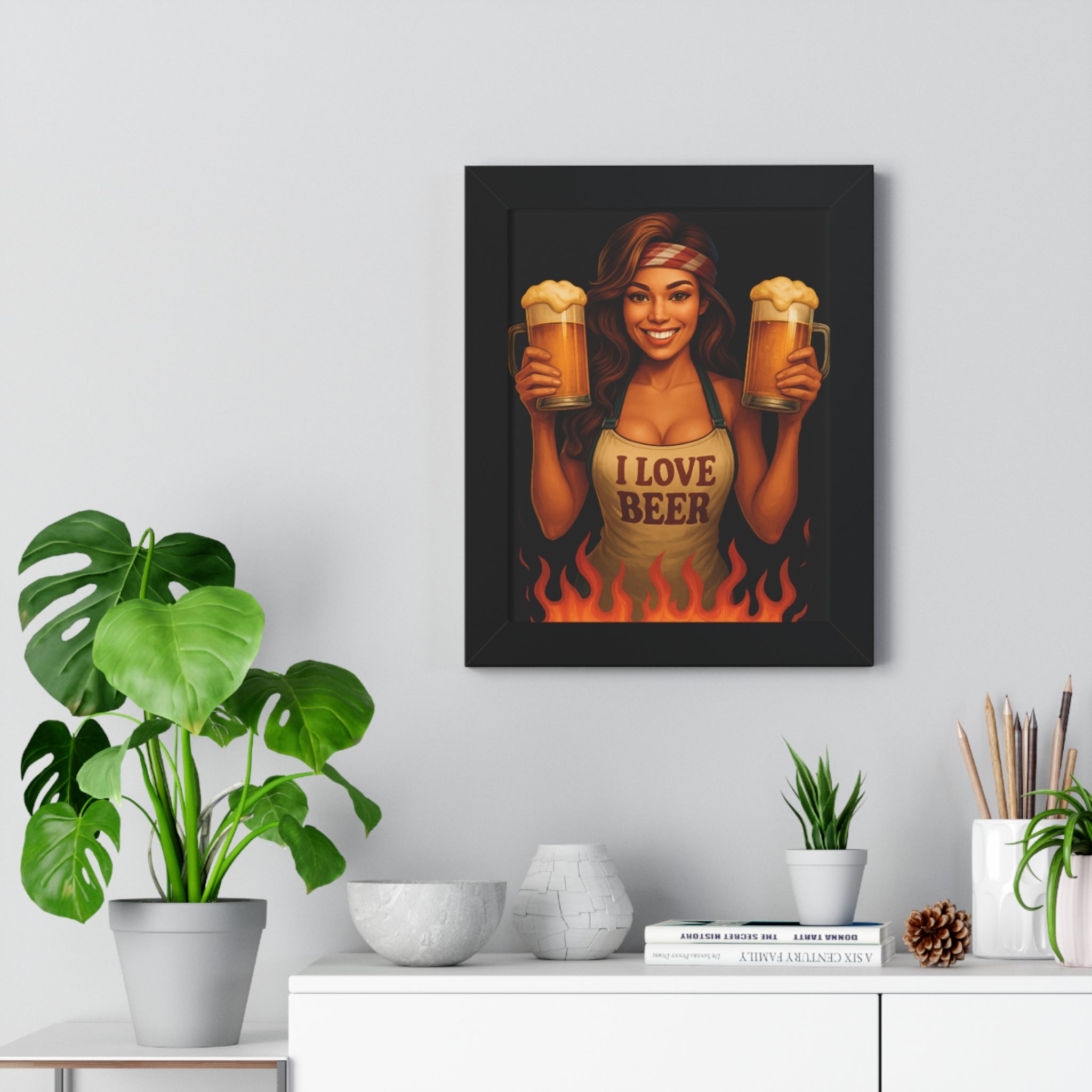Framed Vertical Poster