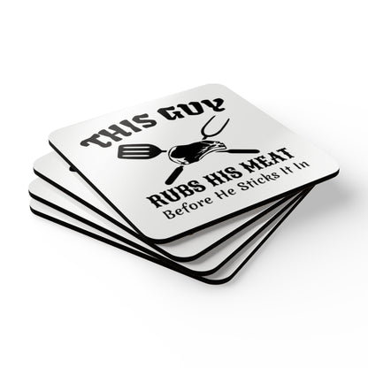 Corkwood Coaster Set