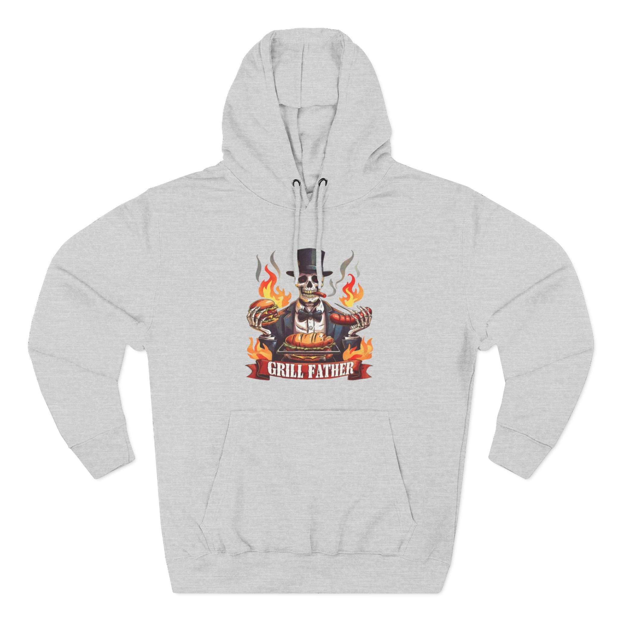 Three-Panel Fleece Hoodie