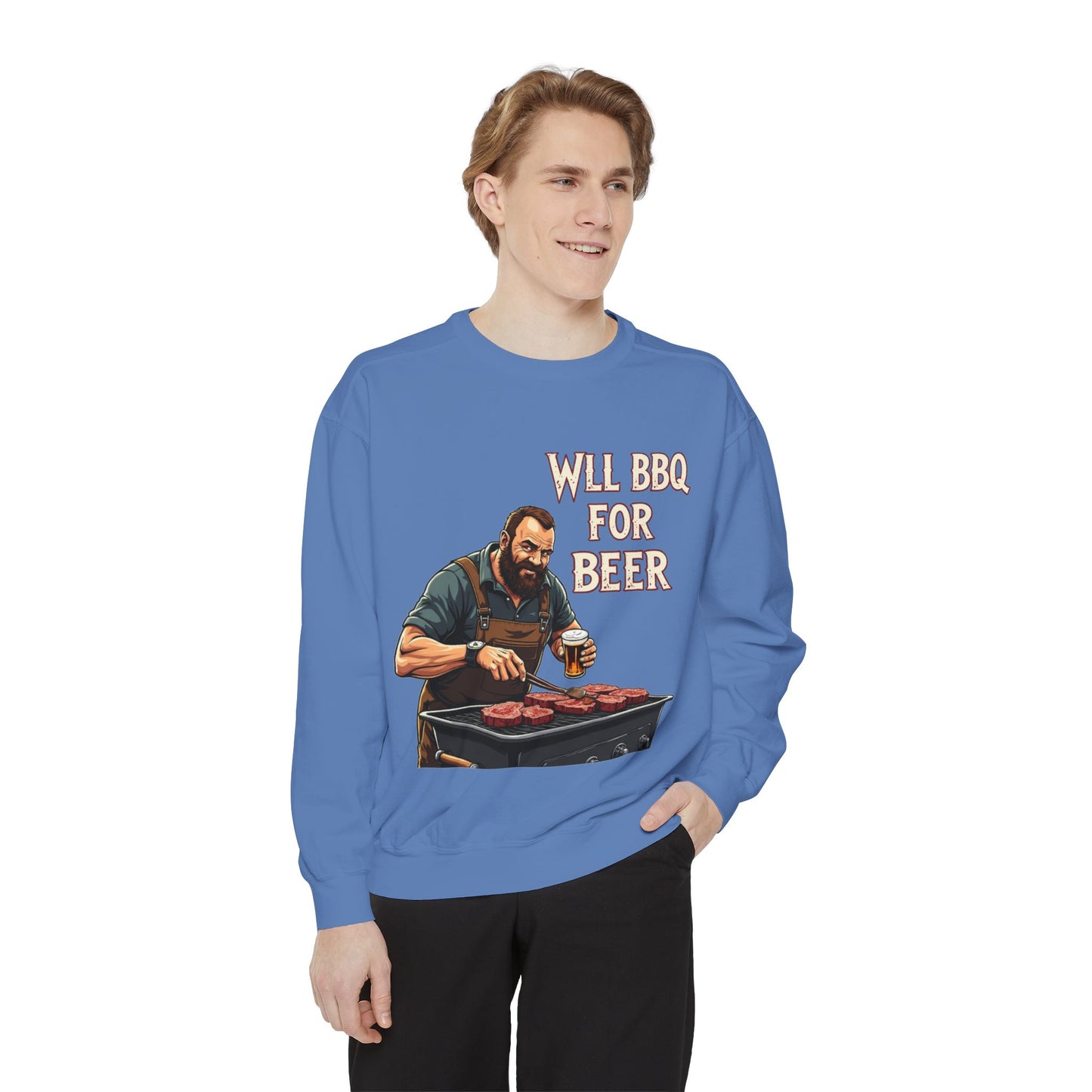 Unisex Garment-Dyed Sweatshirt