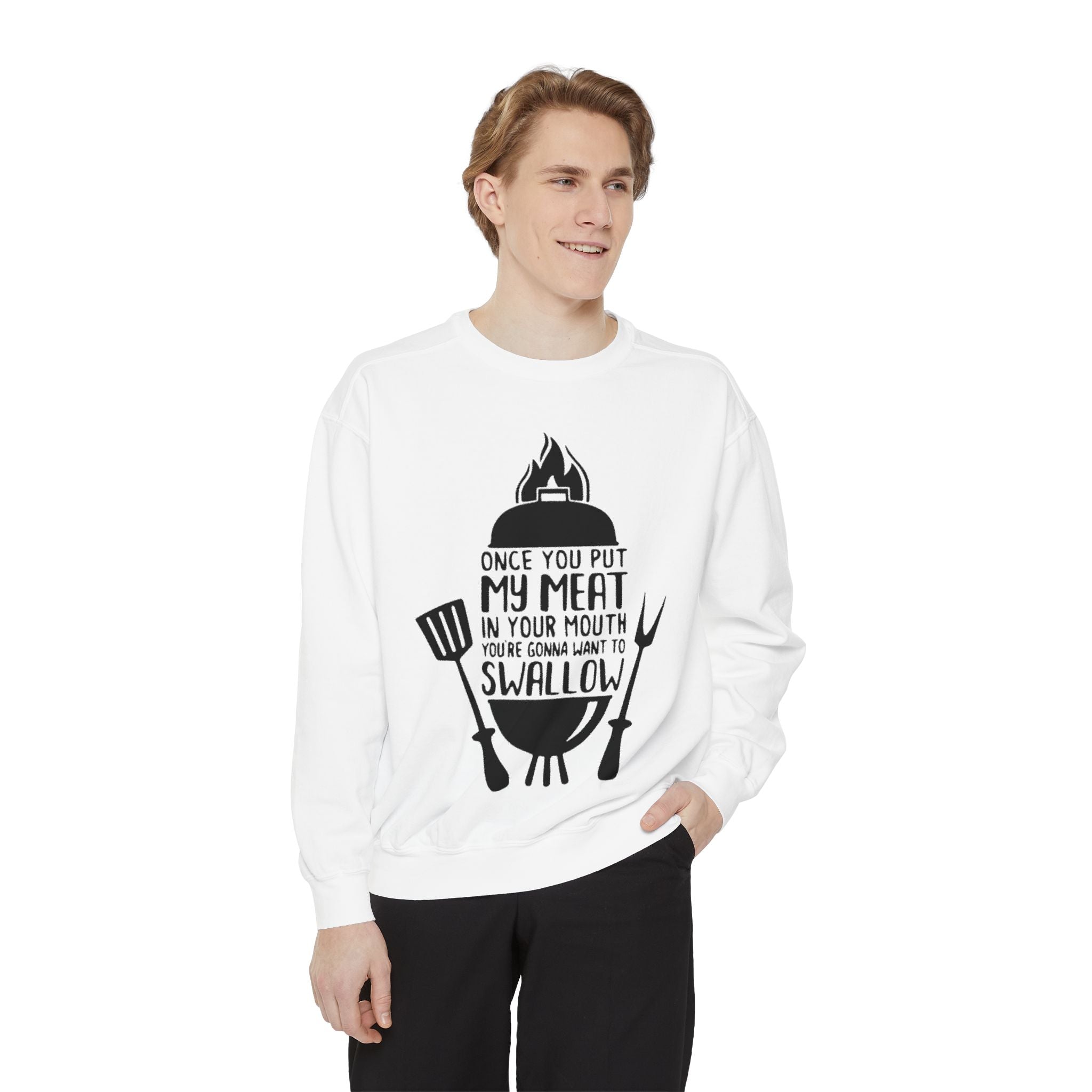 Unisex Garment-Dyed Sweatshirt