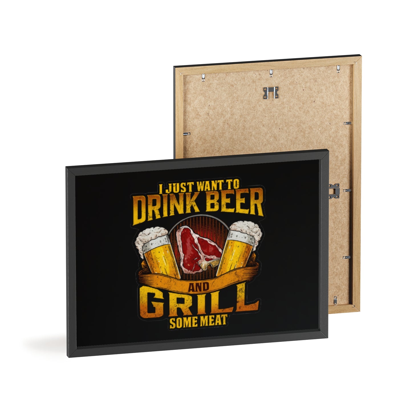 Posters with Wooden Frame