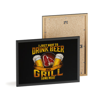 Posters with Wooden Frame