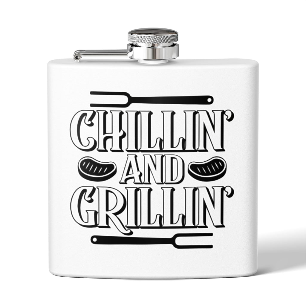 Stainless Steel Flask, 6oz