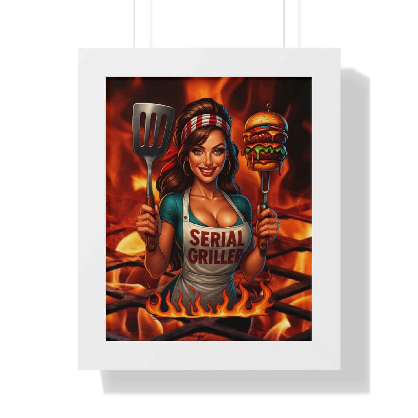 Framed Vertical Poster