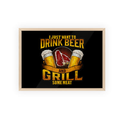 Posters with Wooden Frame