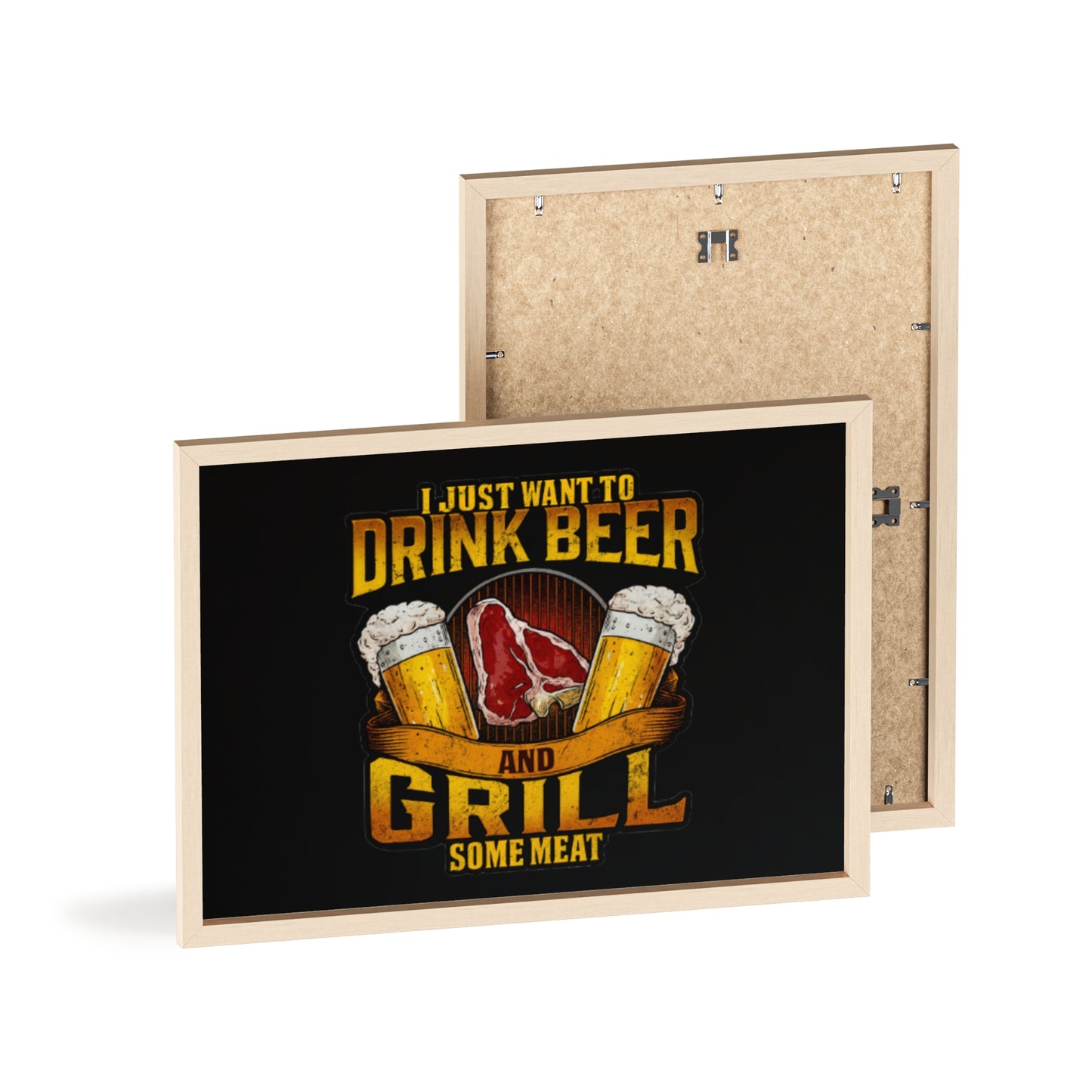 Posters with Wooden Frame