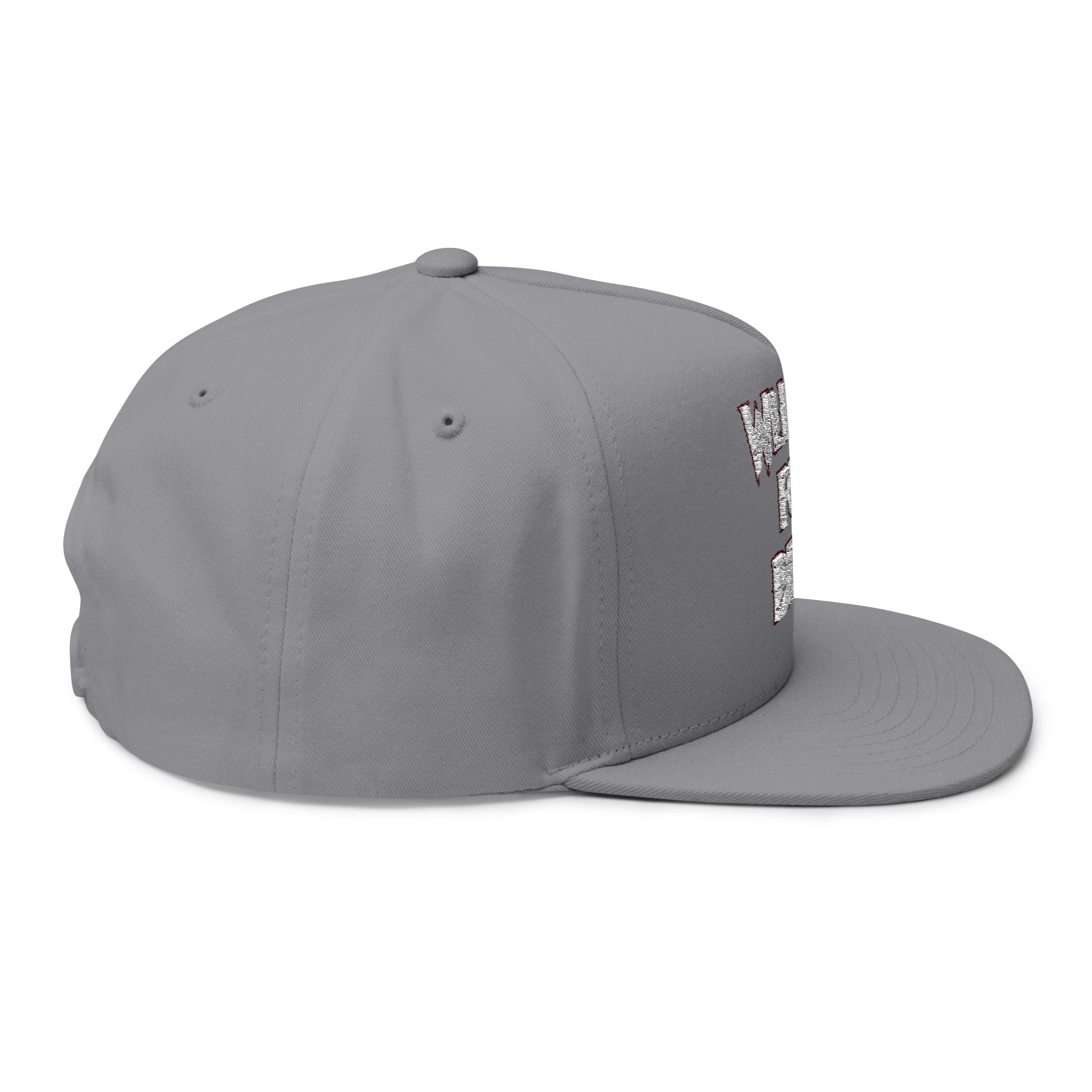 Flat Bill Cap (Embroidery)
