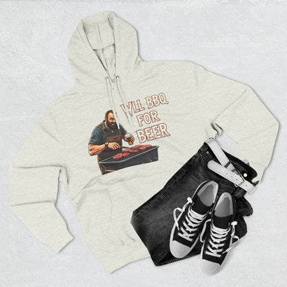 Three-Panel Fleece Hoodie