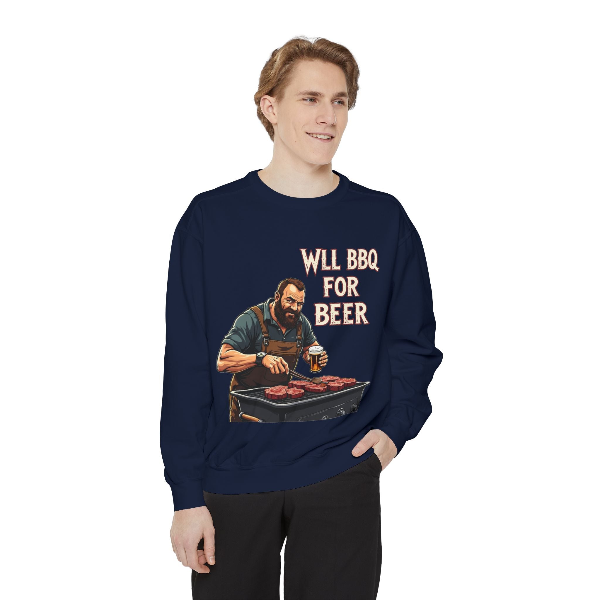 Unisex Garment-Dyed Sweatshirt