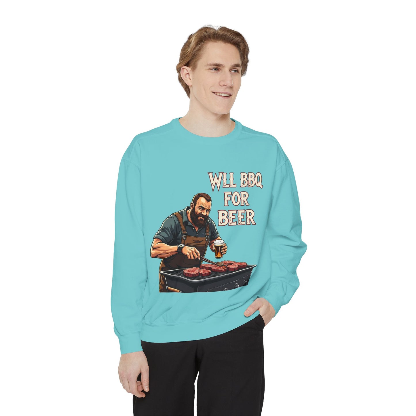 Unisex Garment-Dyed Sweatshirt