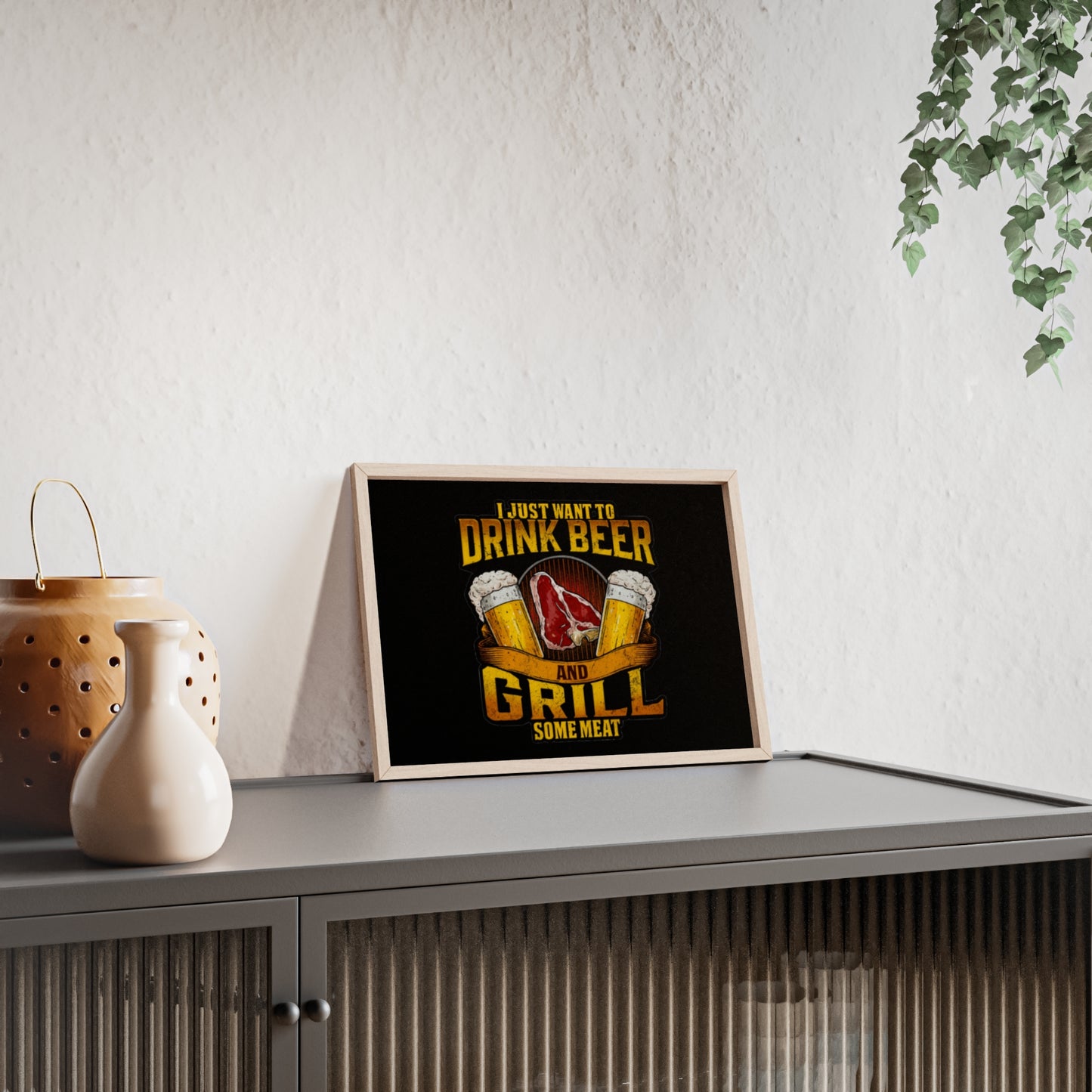 Posters with Wooden Frame