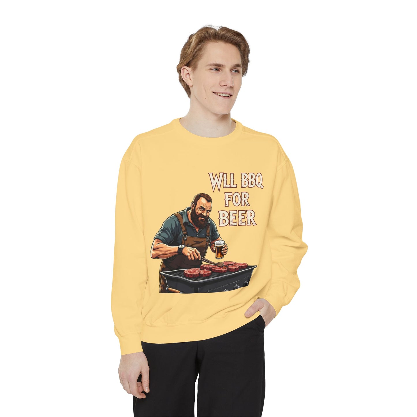 Unisex Garment-Dyed Sweatshirt