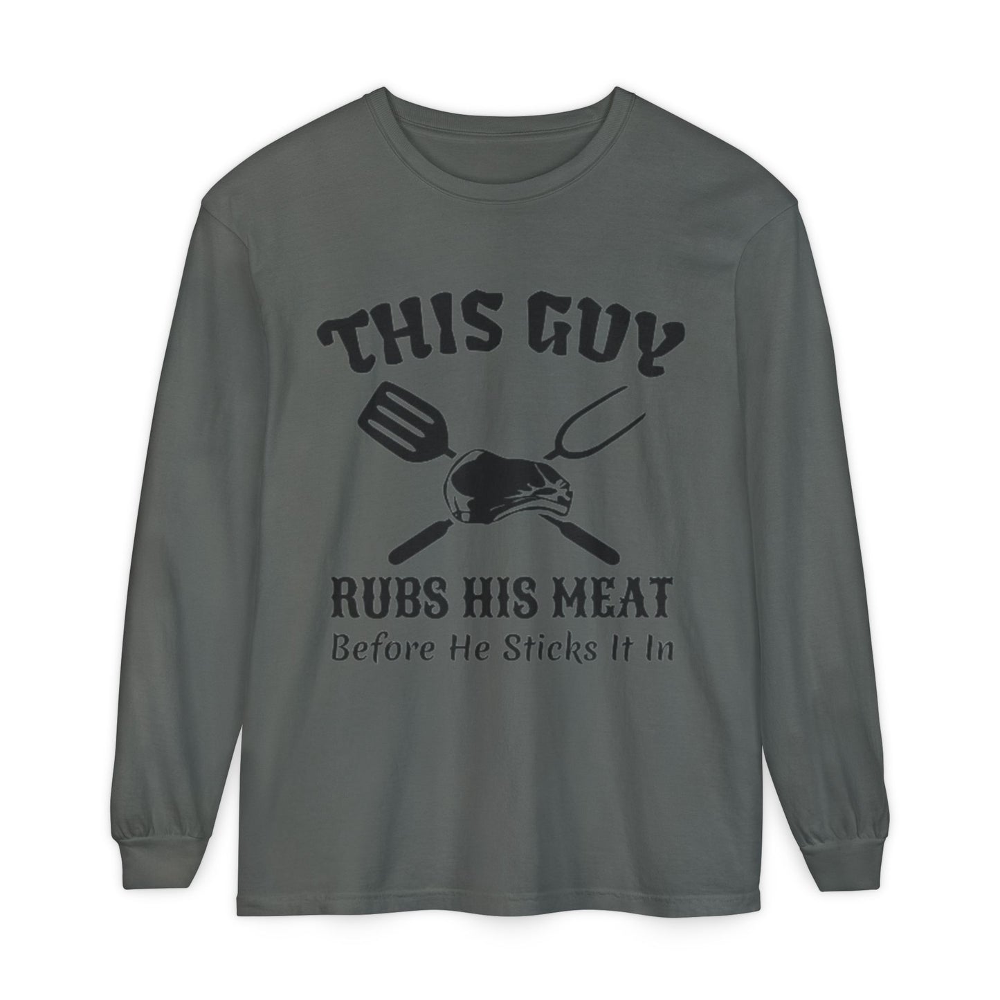 Unisex Garment-dyed Long Sleeve T-Shirt