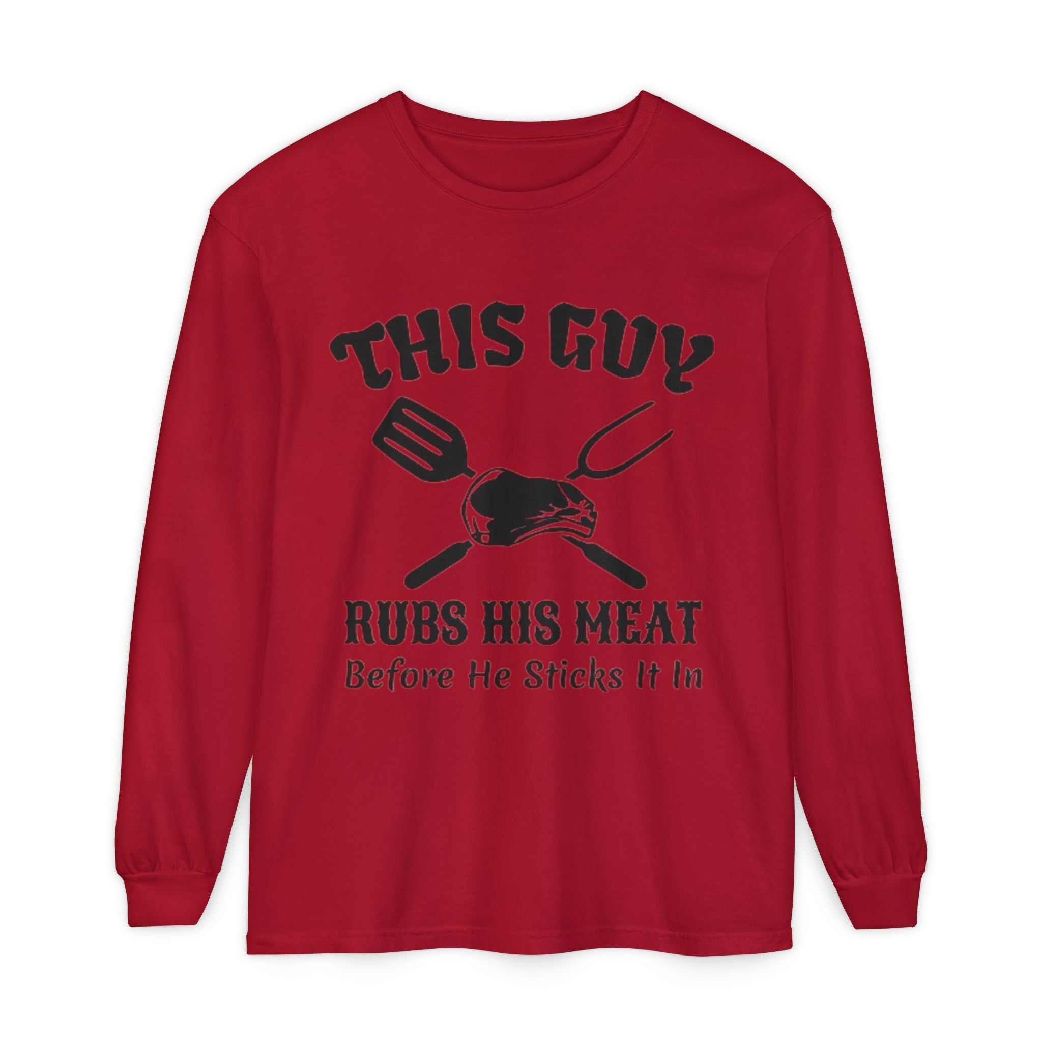 Unisex Garment-dyed Long Sleeve T-Shirt