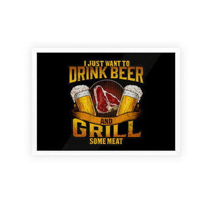 Posters with Wooden Frame