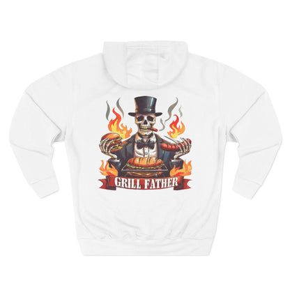 Three-Panel Fleece Hoodie