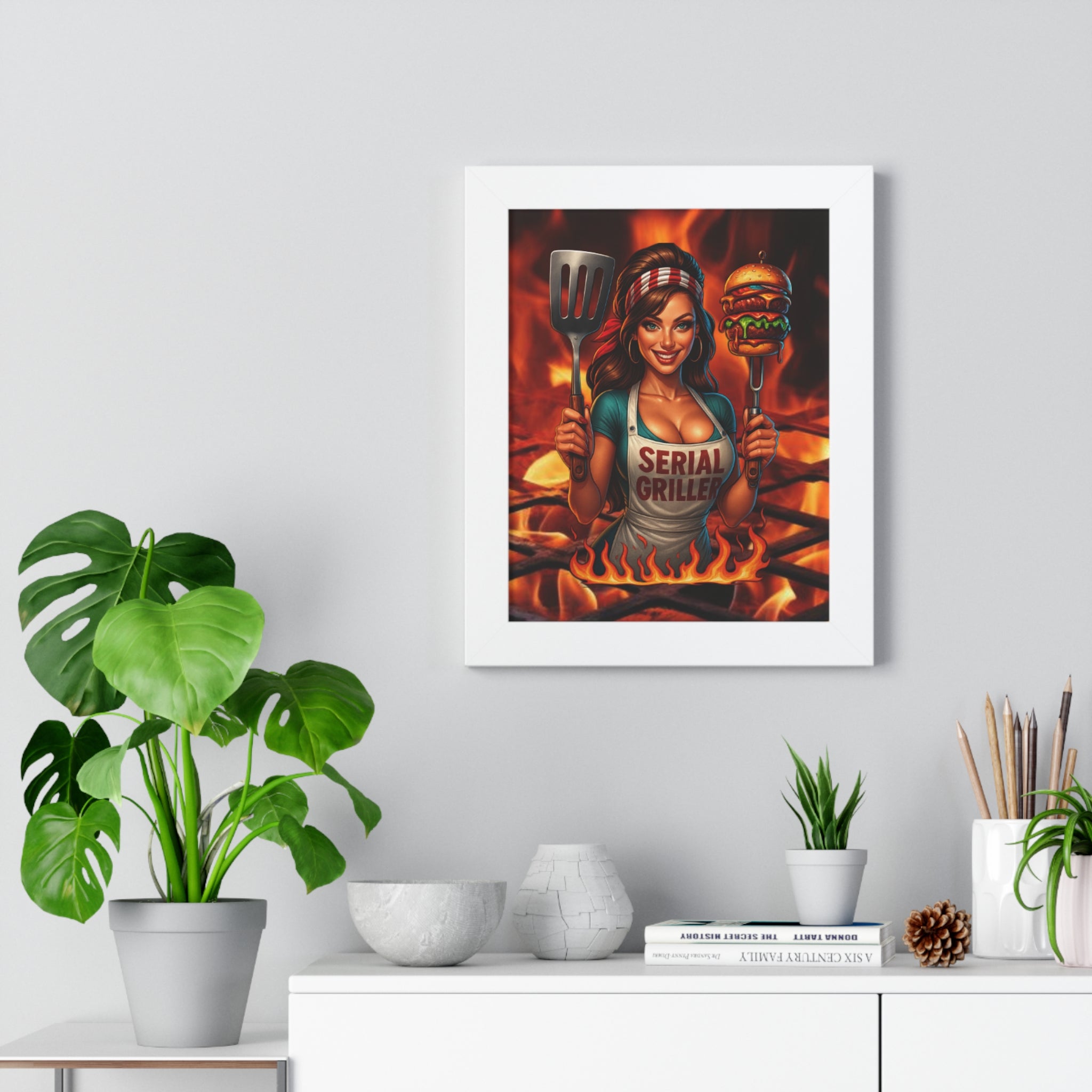 Framed Vertical Poster