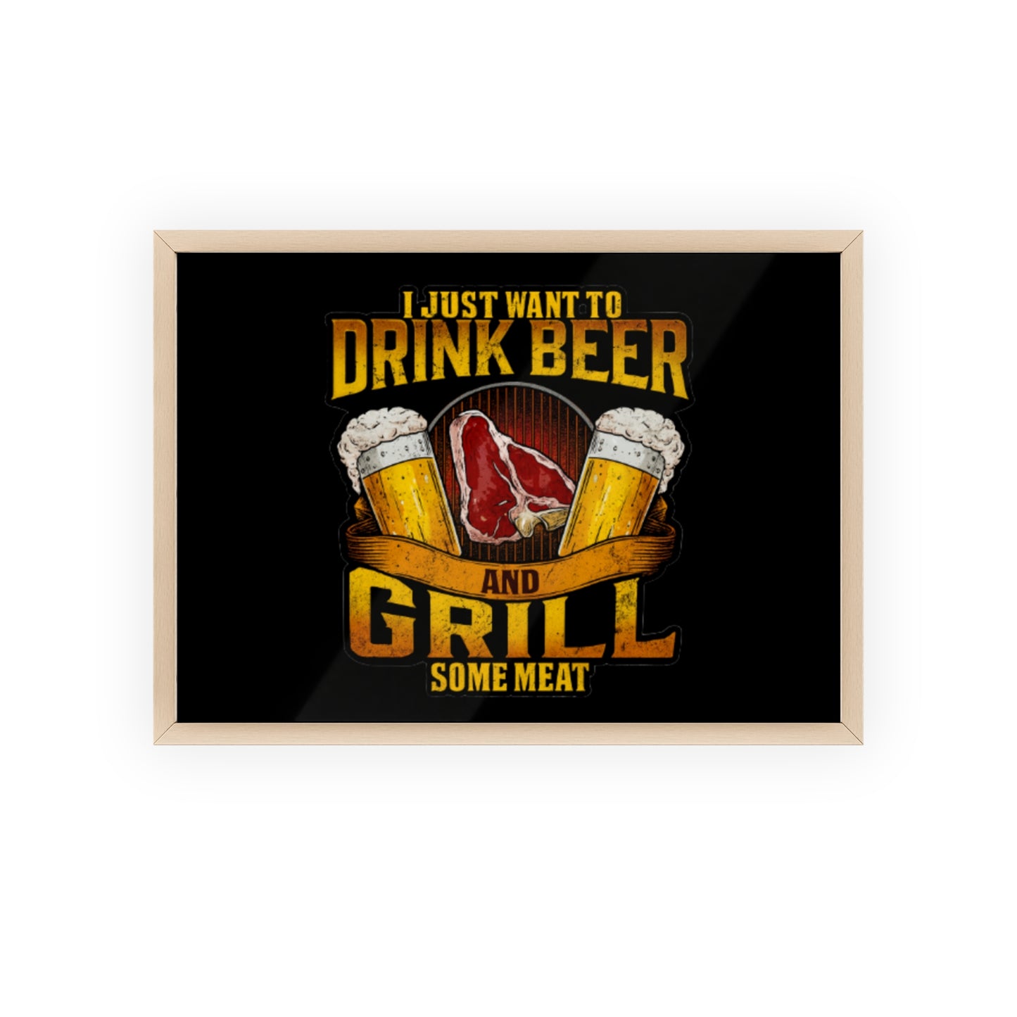 Posters with Wooden Frame