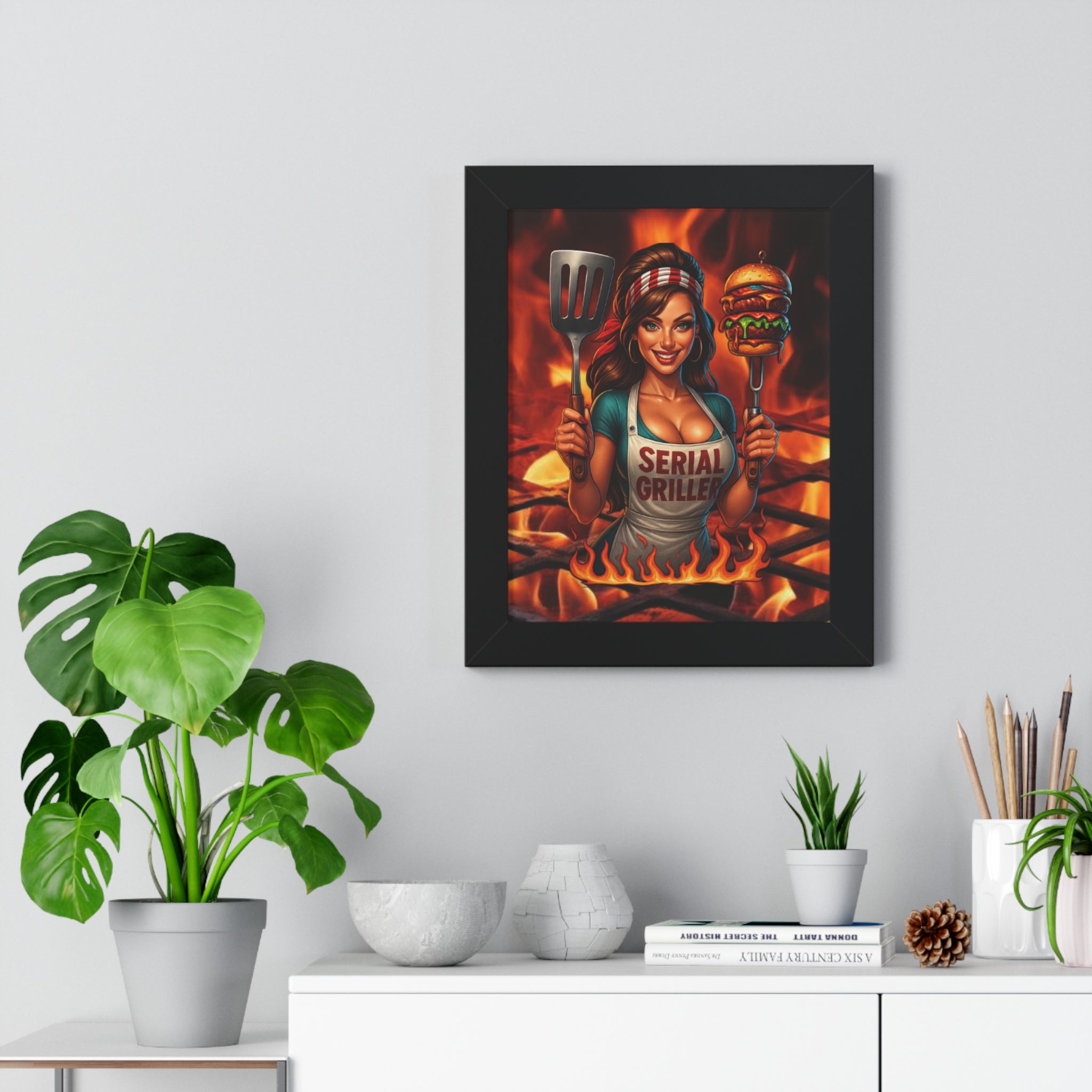 Framed Vertical Poster