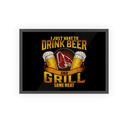 Posters with Wooden Frame