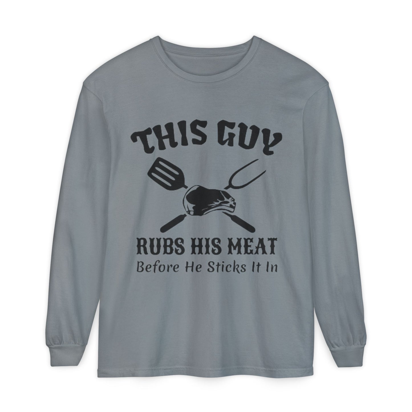 Unisex Garment-dyed Long Sleeve T-Shirt