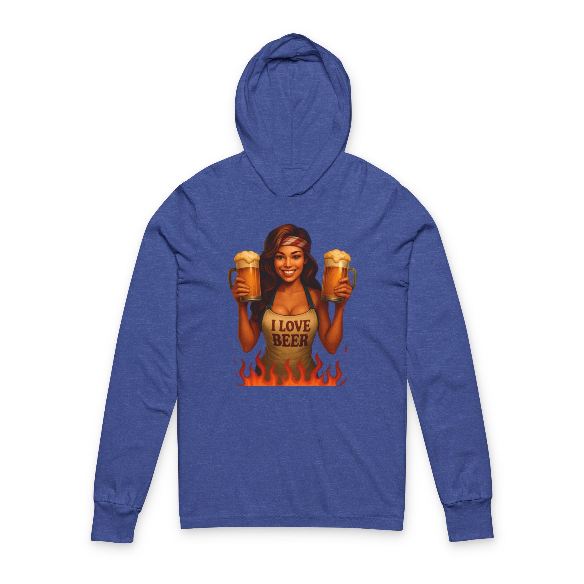 Unisex Hooded Long Sleeve Tee