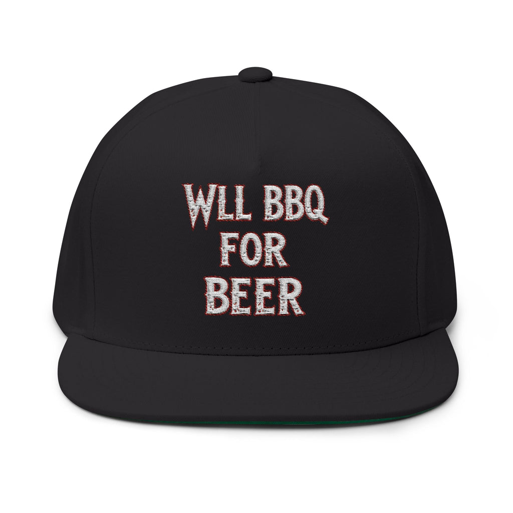 Flat Bill Cap (Embroidery)