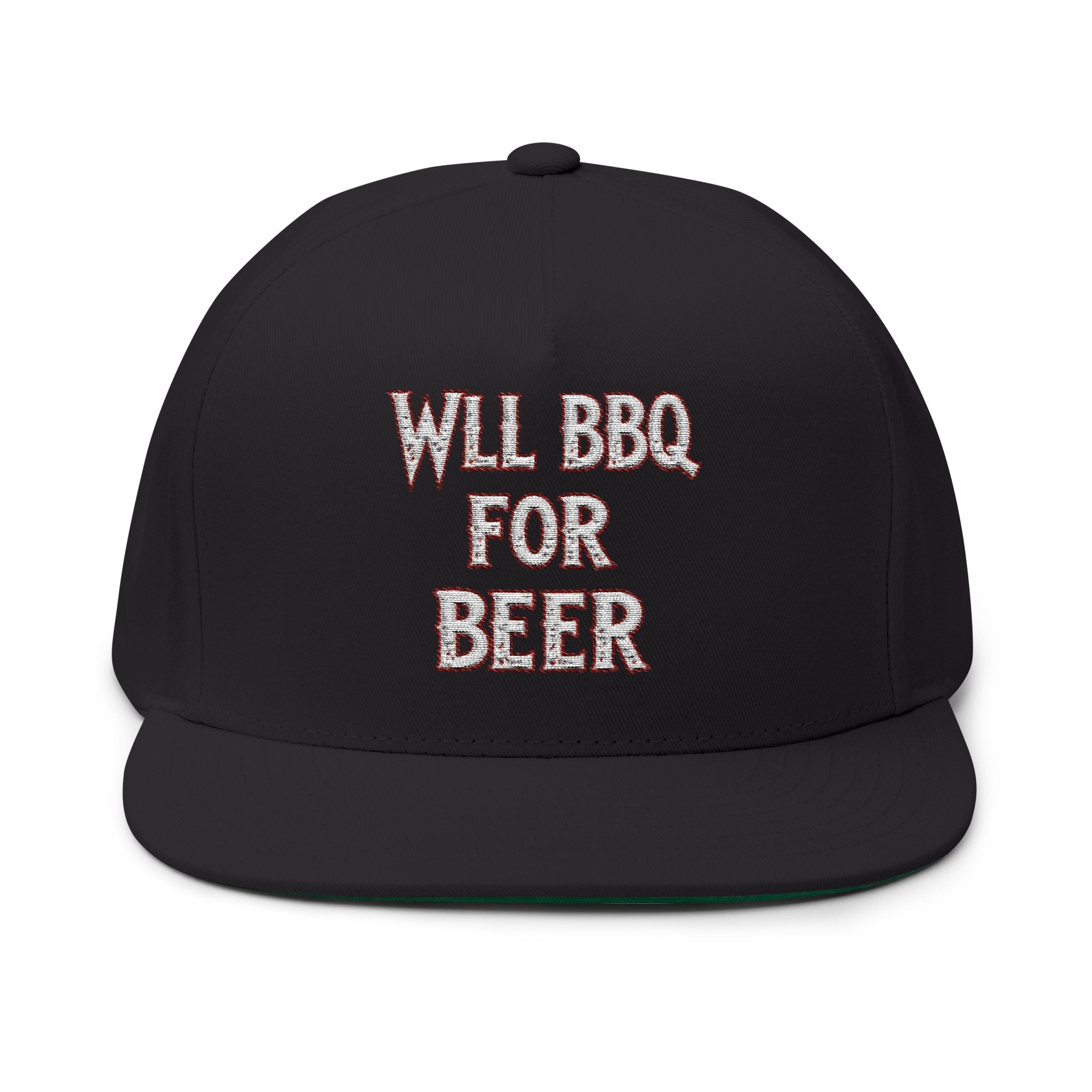 Flat Bill Cap (Embroidery)