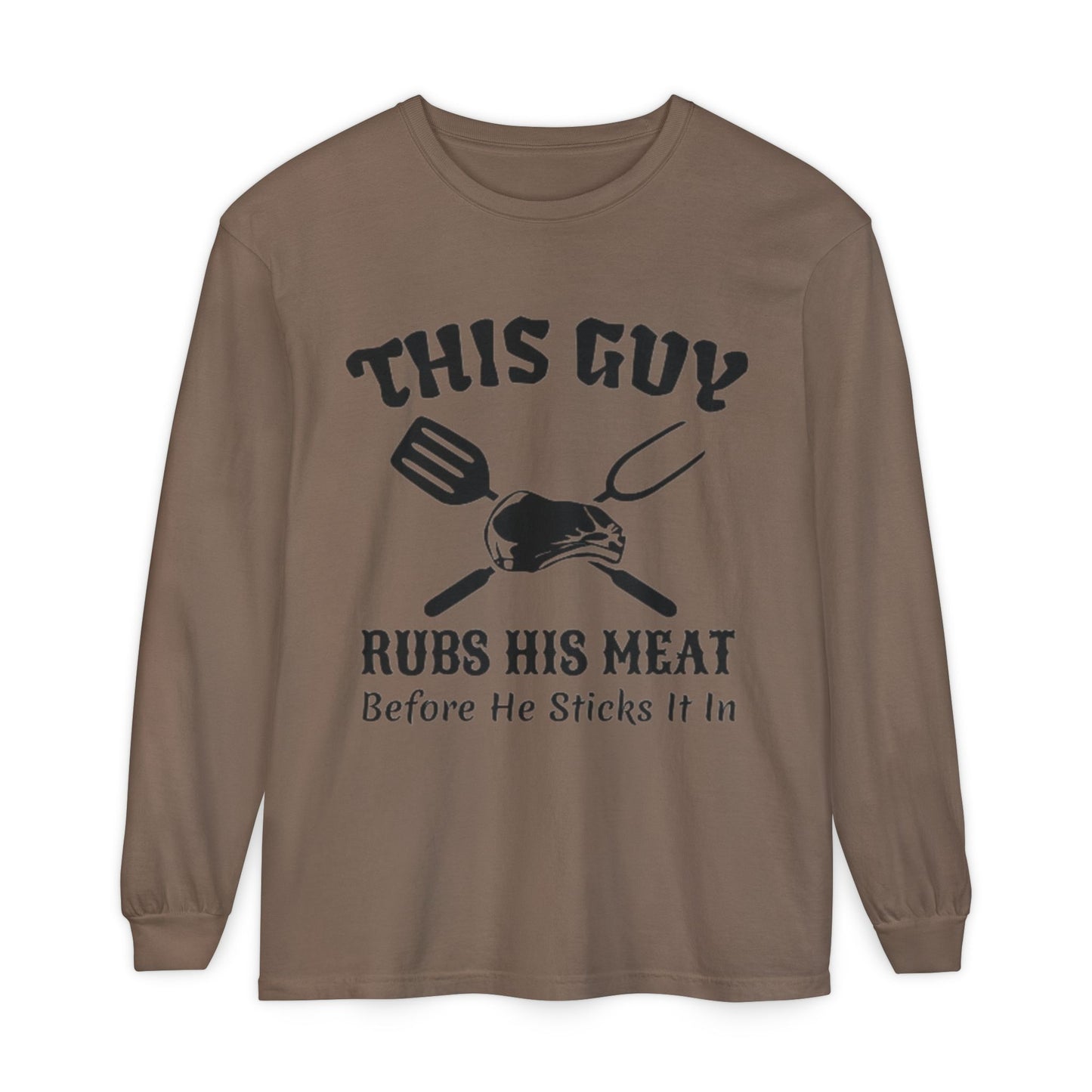 Unisex Garment-dyed Long Sleeve T-Shirt