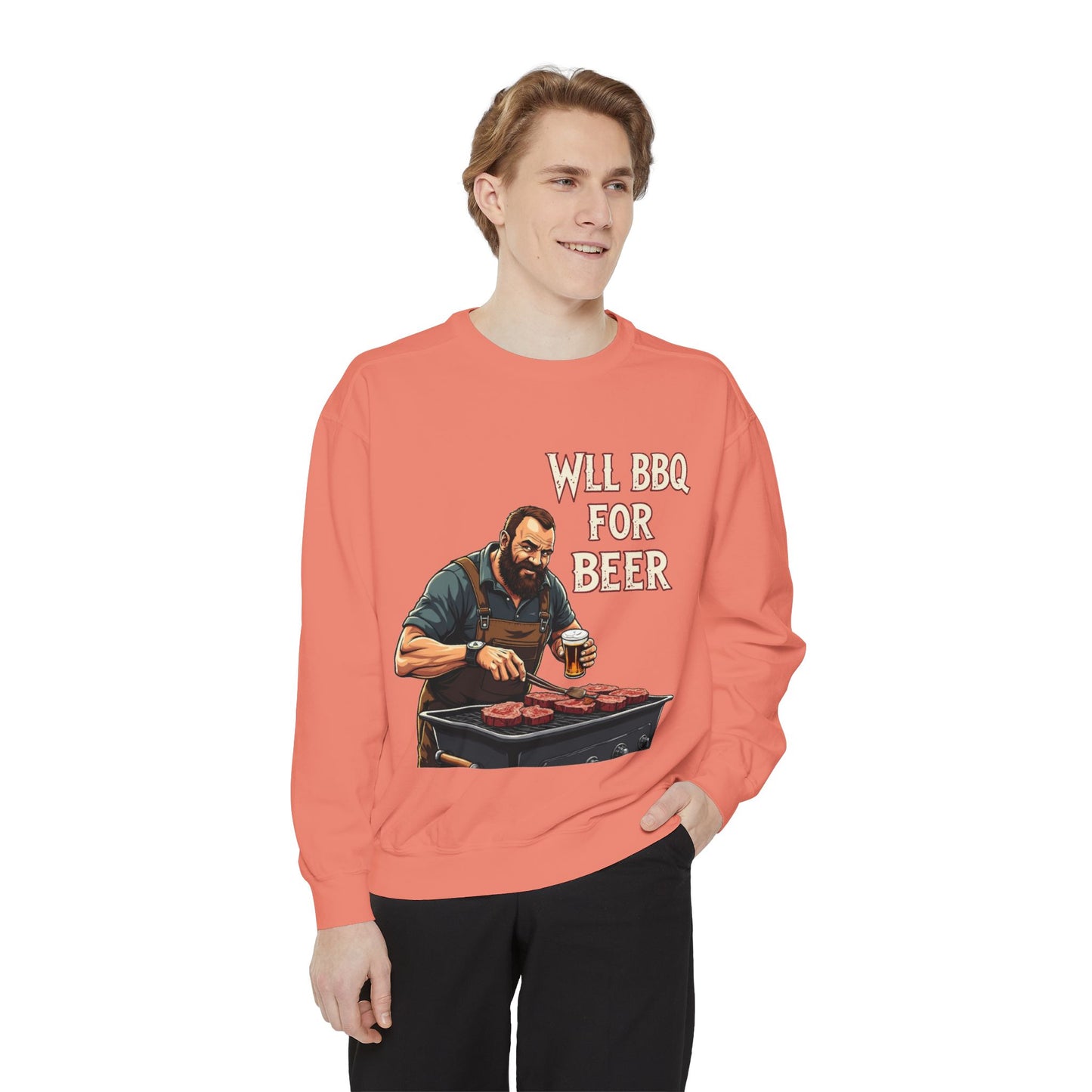 Unisex Garment-Dyed Sweatshirt